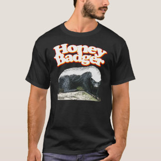 T-shirt Blaireau de miel prêt à sauter !