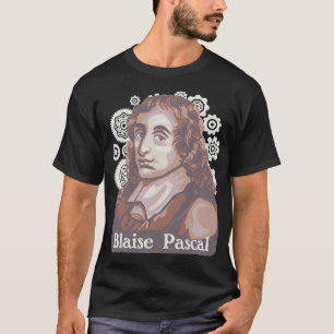 T-shirt Blaise Pascal Portrait