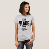 T-shirt Blake Nom personnalisé Anniversaire Cadeau (Devant entier)