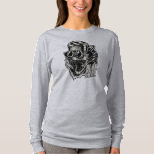 T-shirt Blakgraz Steampunk Casquette et lunettes
