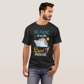 T-shirt Blame In On The Drink Package Love Cruise (Devant entier)