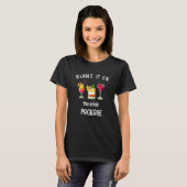 T-shirt Blame It On Drink Forfait Cruise Cruise Crui (Devant entier)