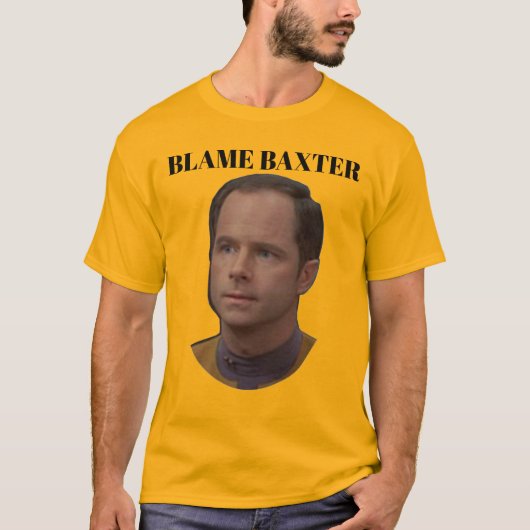 T-shirt Blâmer Baxter (Devant)