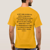 T-shirt Blâmer Baxter (Dos)