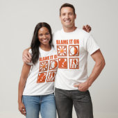T-shirt Blâmez-le sur la boogie (Unisexe)