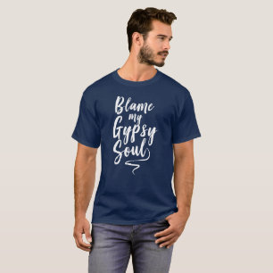 T-shirt Blâmez mon amusement humoristique d'expression