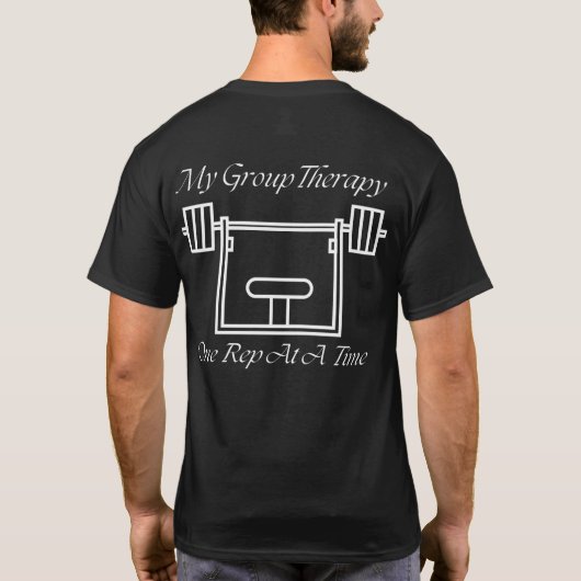 T-shirt blanc 315 banc presser mon groupe thérapie un repr (Dos)