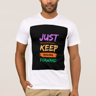 T-shirt blanc à demi-manches