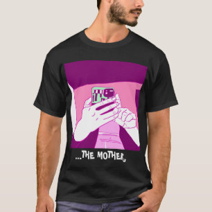 T-shirt blanc à menthe magenta Mint