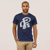 T-shirt Blanc affligé par PAGE (Devant entier)