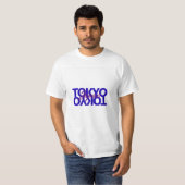 T-shirt blanc avec design esthétique (Devant entier)