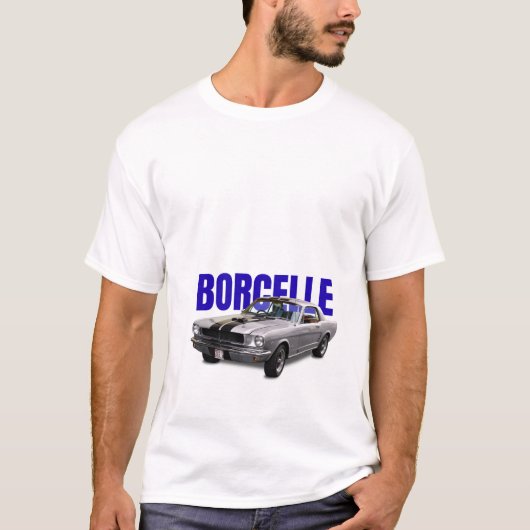 t-shirt blanc avec design unique (Devant)