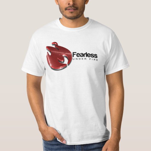 T-shirt blanc avec le GT (Devant)