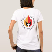 T-shirt blanc avec le logo de CFA (Dos)