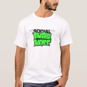 t-shirt blanc avec motif (Devant)