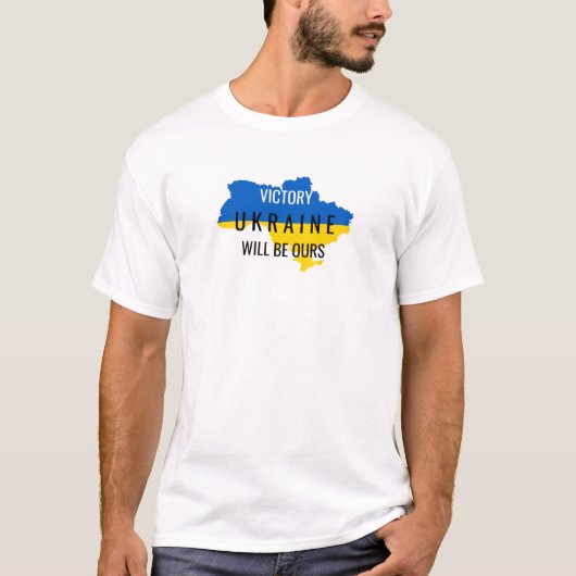 T-Shirt blanc avec superposition des couleurs de l (Devant)
