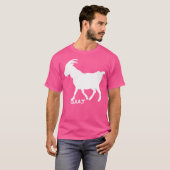 T-shirt Blanc chèvre (Devant entier)