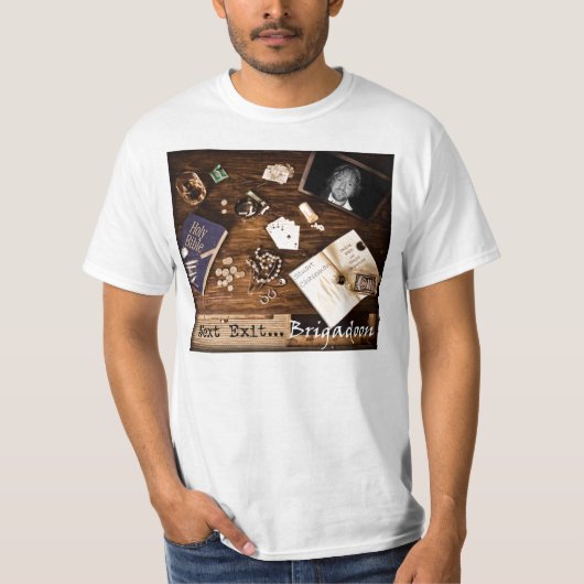 T-shirt Blanc d'album (Devant)