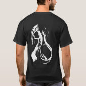 T-shirt Blanc d'Alya (Dos)