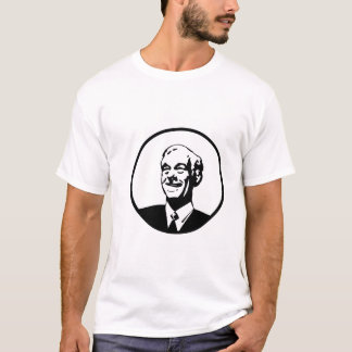 T-shirt Blanc de cercle de Ron Paul