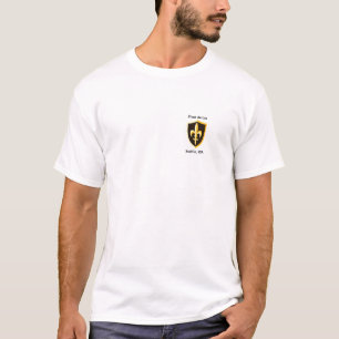 T-shirt Blanc de Fleur de Lys Team
