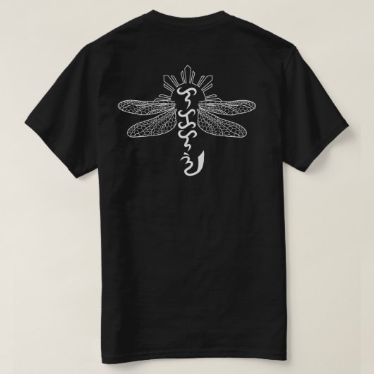 T-shirt Blanc de Lakas Loob (Design dos)