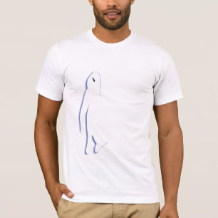 T-shirt blanc de lièvres