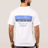 T-shirt blanc de marina - scène 2 (Dos)