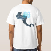 T-shirt Blanc de MI Familia (Dos)