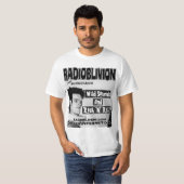 T-shirt Blanc de RadiOblivion - de Starkweather (Devant entier)