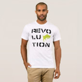 T-shirt Blanc de RÉVOLTE (Devant entier)