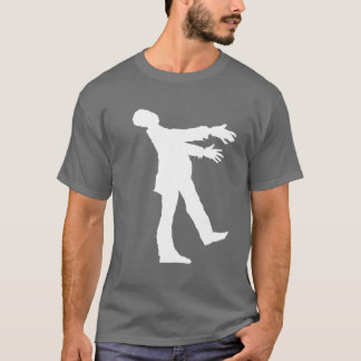 T-shirt blanc de zombi