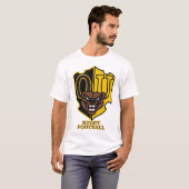T-shirt Blanc d'Oakland cassé (Devant entier)