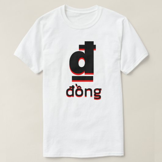 T-shirt blanc dong (Design devant)