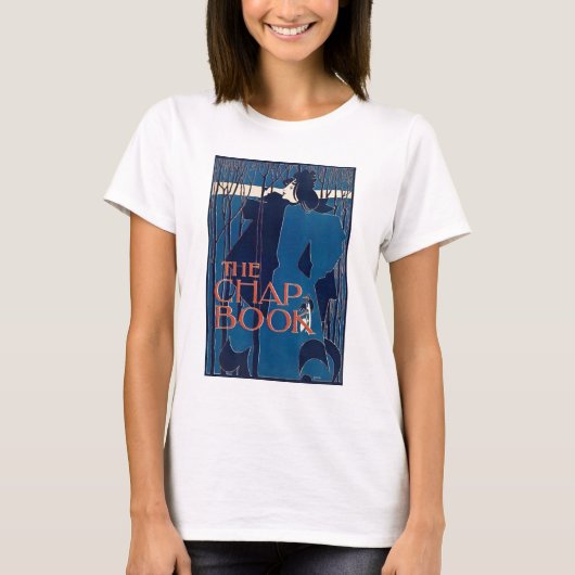 T-shirt Blanc du livre W de gerçure (Devant)