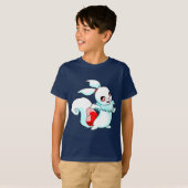 T-shirt Blanc d'Usul (Devant entier)