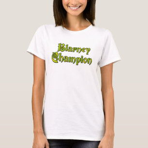 T-shirt blanc femme championne de Blarney