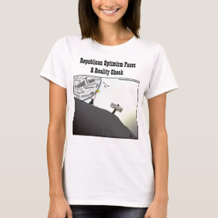 T-shirt blanc femme républicaine-optimiste