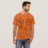 T-shirt Blanc Fun Six Seven 6 7 Conception de Mème Couples (Devant entier)