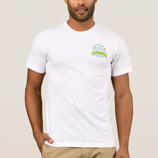 T-shirt blanc homme (Devant)