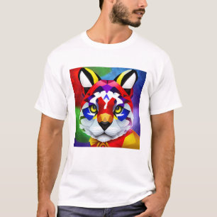 T-shirt blanc homme Alexander's Cat