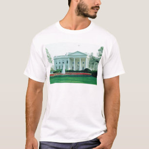 T-shirt Blanc la Maison Blanche, Washington, C.C,