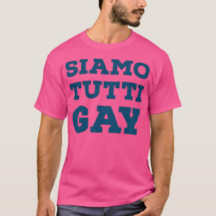 T-shirt Blanc Lotus Tutti Gay