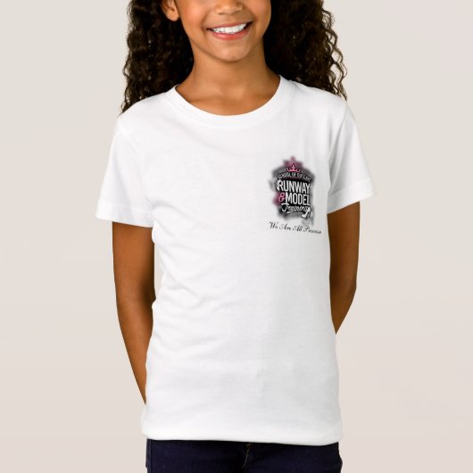 T-Shirt (blanc), modèle de formation de l'école de (Devant)