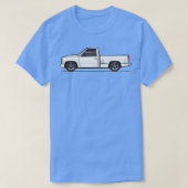 T-shirt Blanc OBS Stepside (Design devant)
