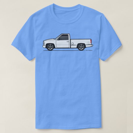 T-shirt Blanc OBS Stepside (Design devant)
