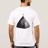 T-shirt Blanc officiel T de mouvement ennuyeux (Dos)