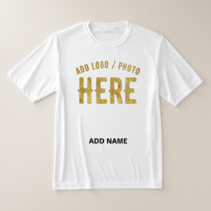 T-SHIRT BLANC PERSONNALISABLE MODERNE DE MARQUE VÉRIFIÉ ST