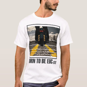T-shirt blanc pour coureurs EUC