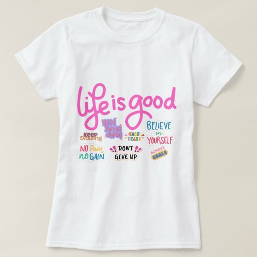 T-shirt blanc pour femmes (Design devant)
